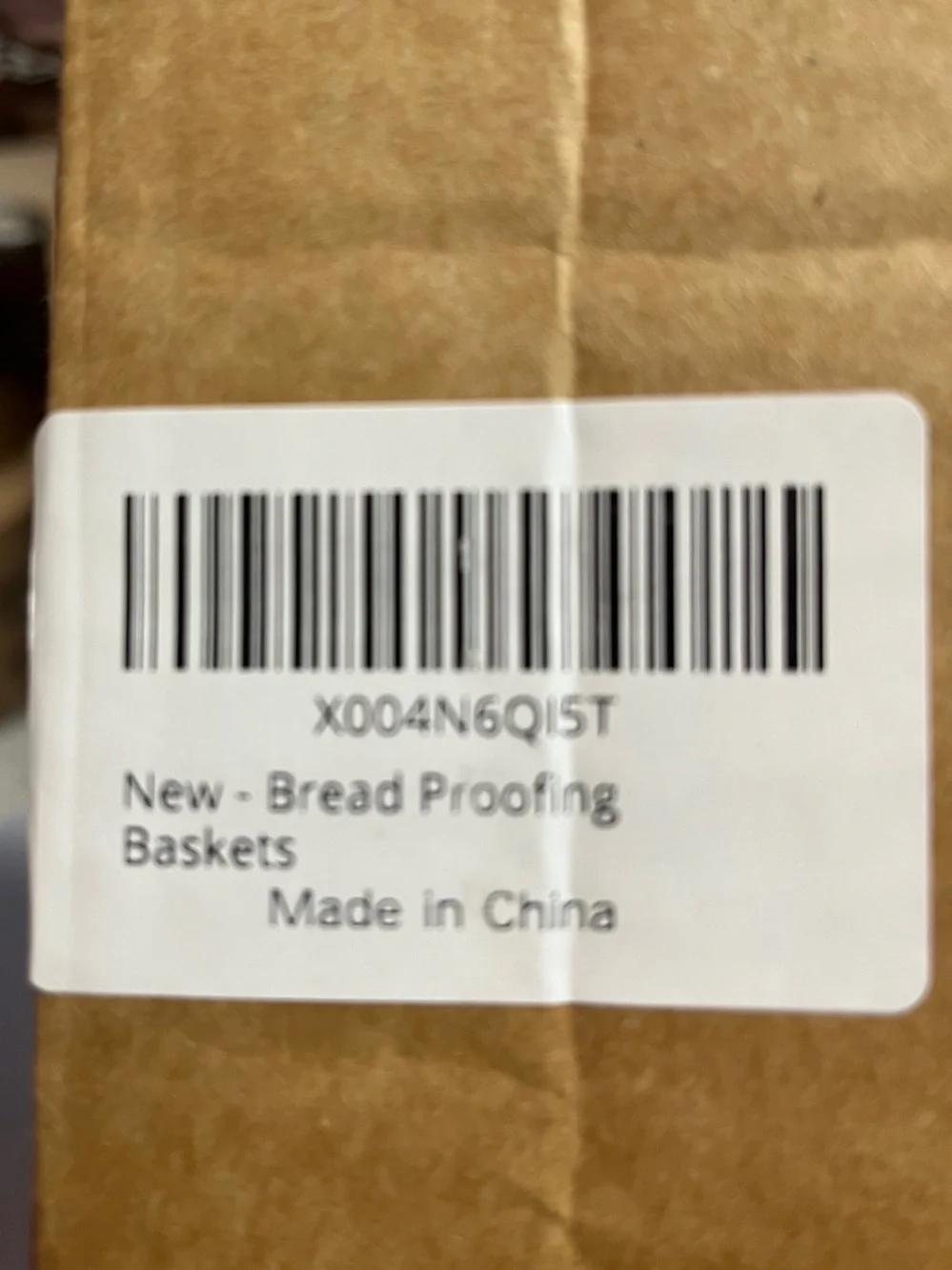 BREAD PROOFING BASKET GIFT SET - BRAND NEW